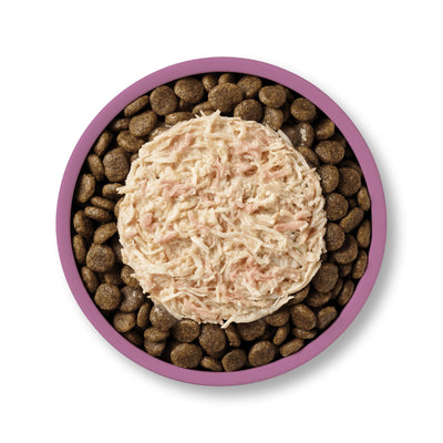 APPLAWS Taste Toppers Conserva, Hrana Umeda Complementara pentru Caini Adulti, cu Piept de Pui si Rata in Sos, Fara Cereale, 100% Natural, 156g