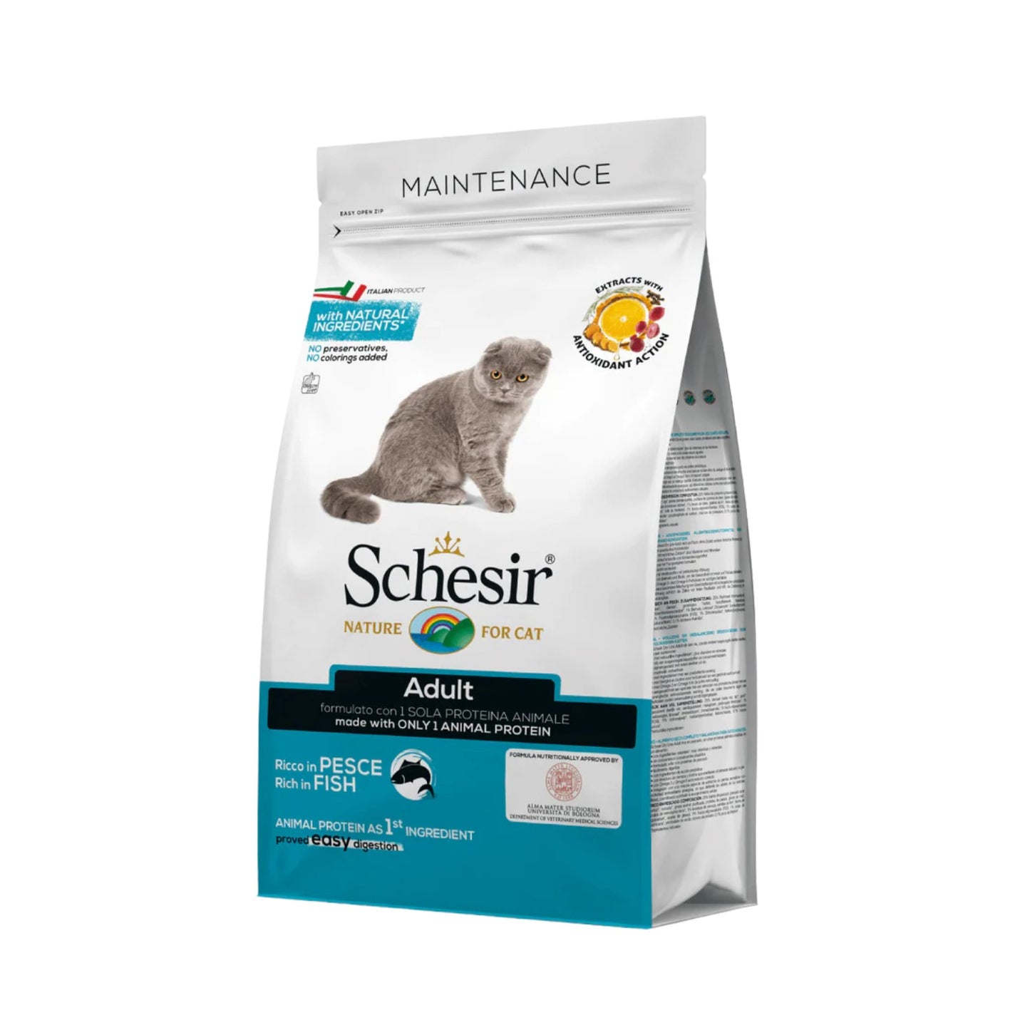 Adulte Schesir Adult Monoprotein Hrana Uscata pentru Pisici, cu Peste, 10kg