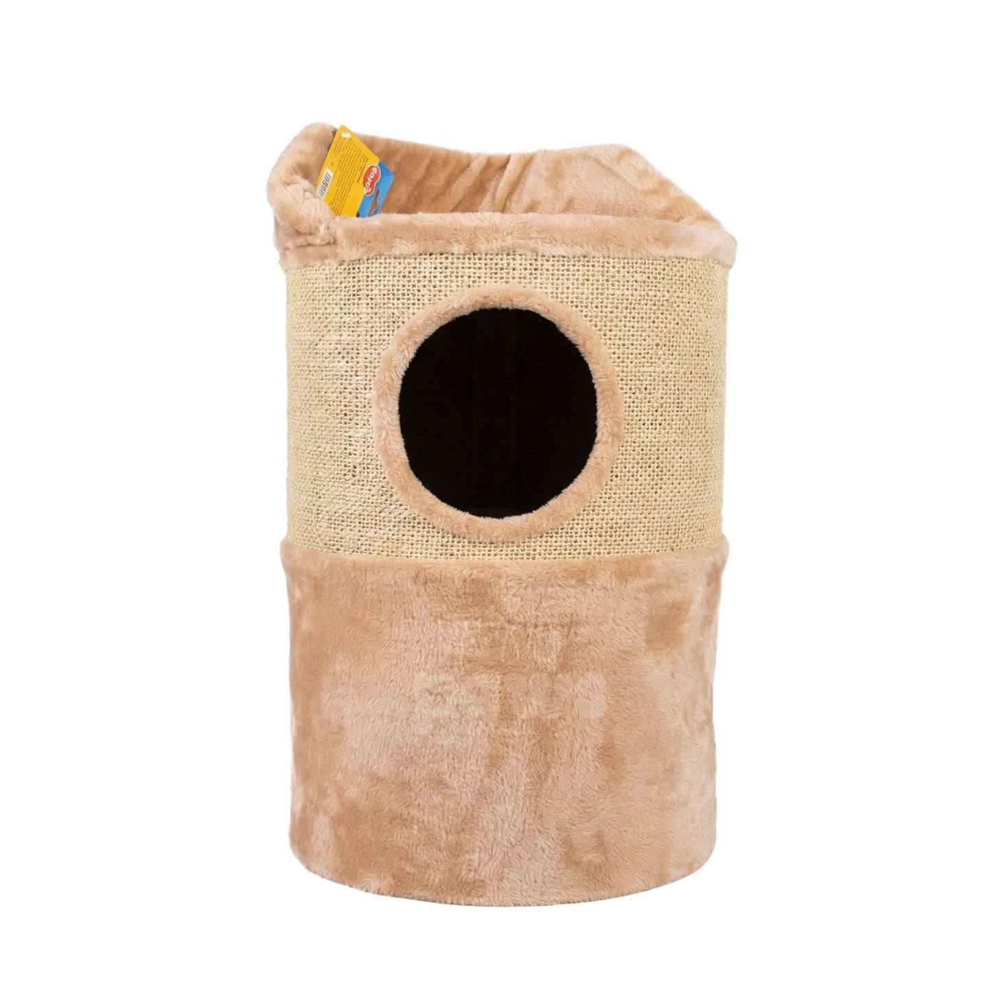 Ansamblu de Joaca pentru Pisici Enjoy Butoias cu Sisal, 35x35x59 cm