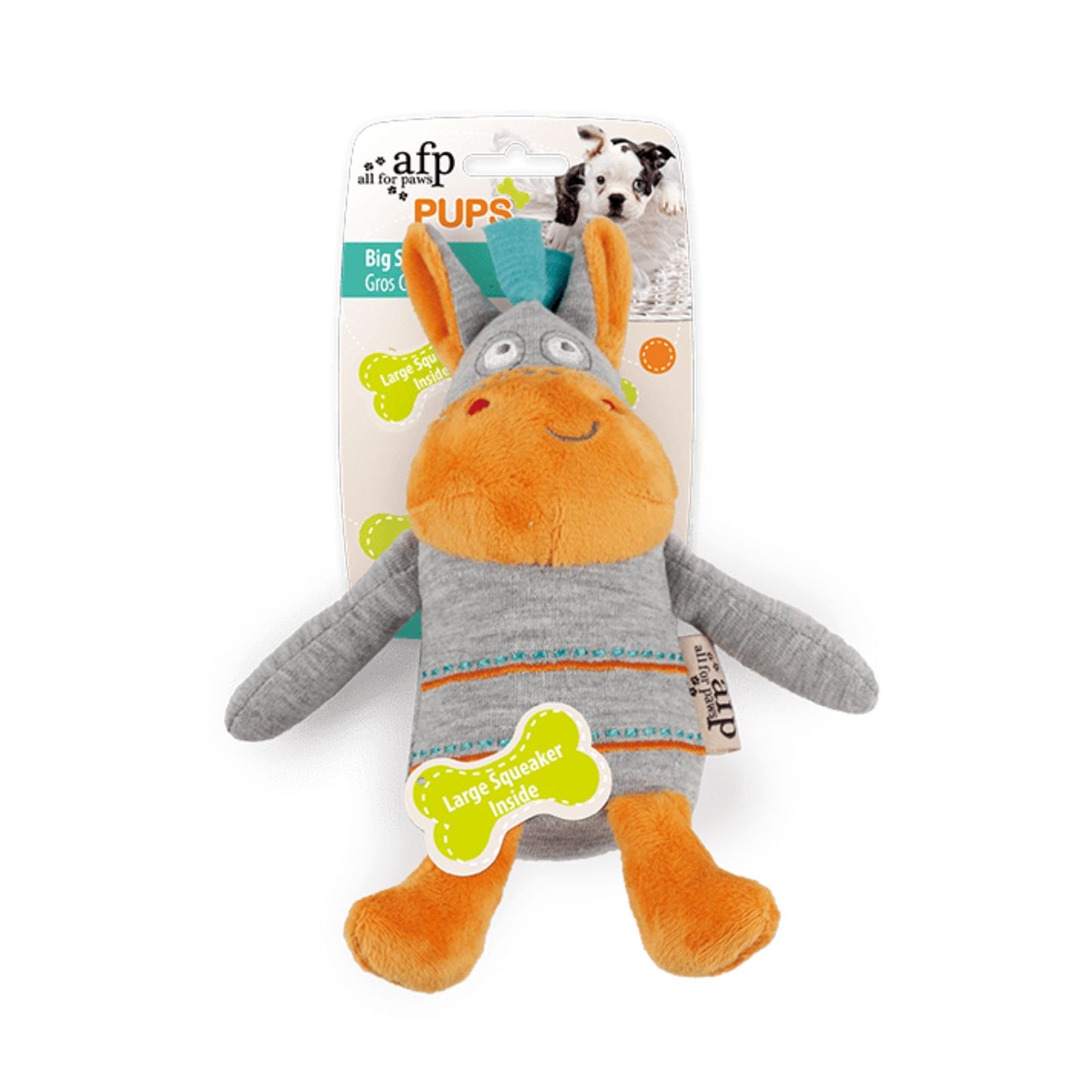 ALL FOR PAWS Big Squeak Jucarie pentru Caini, 21cm