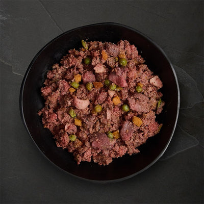 Canagan Venison & Wild Boar Casserole, Hrana Umeda pentru Caini, Adult si Junior, cu Vanat si Mistret, Fara Cereale, 400g