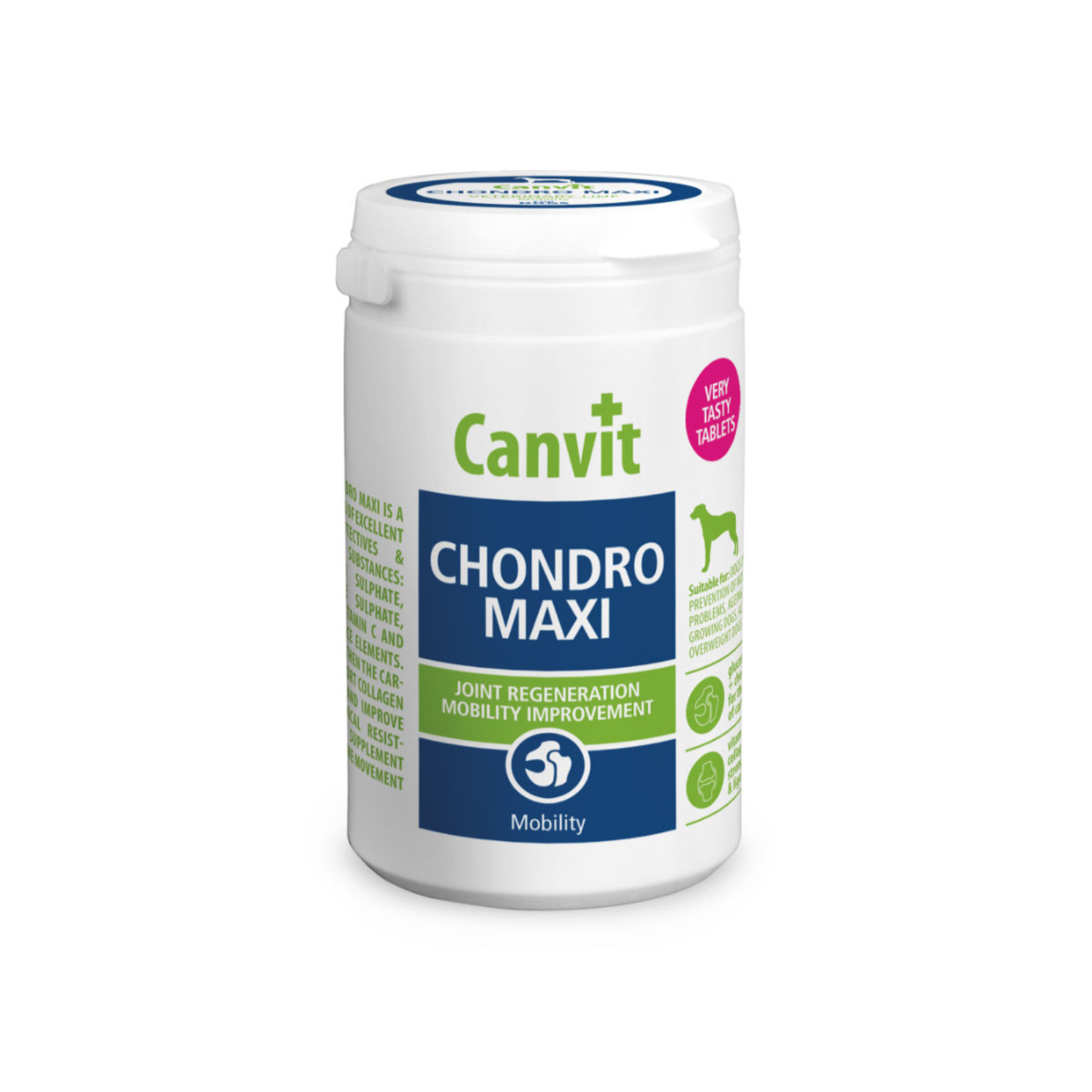 Canvit Chondro MAXI - Protectie Articulara si Colagen pentru Caini Talie Mare (>25kg), 500g / 1000g
