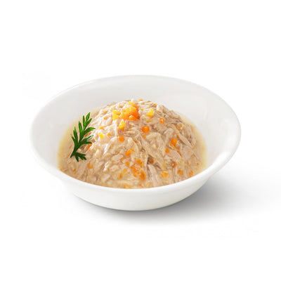 Cherie Adult Urinary Cat, Hrana Umeda pentru Pisici Adult, Ton cu Morcovi in Sos, Sanatate Urinara, Fara Cereale, 80g