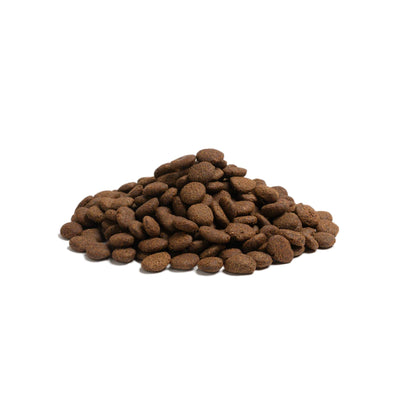 Essential The Beginning Large Breed, Hrana uscata pentru Caini Junior, Talie Mare, cu Pui, Rata si Somon, Crocheta Mare, Fara Cereale, 2.5kg