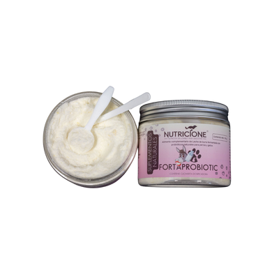 Fortaprobiotic Nutricione – pulbere probiotică naturală pentru câini și pisici
