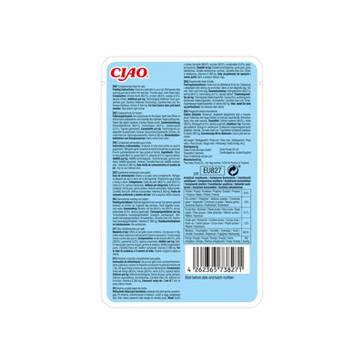 Inaba Ciao Churu Broth pentru Pisici, cu Pui si Scoici, Hrana Umeda Complementara, Fara Cereale, 40g