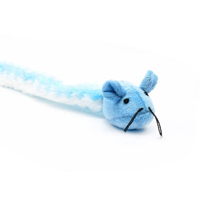 Jucarie pentru Pisici Beeztees, Soricel cu Coada Lunga, 29 cm