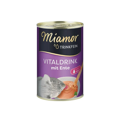 Miamor Vital Drink Hrana Complementara pentru Pisici, Supa cu Rata, 135ml