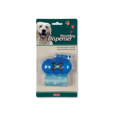 Padovan Dispenser Pungi Igienice pentru Caini, cu Carabina si 2 Role Rezerve (2x20 Buc)
