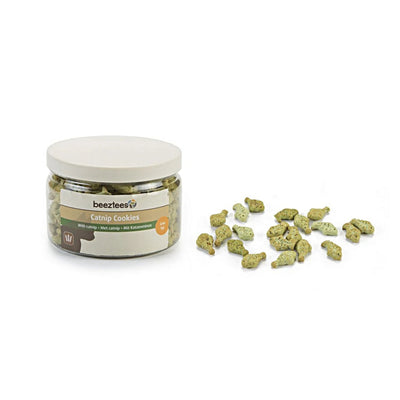 Recompensa pentru Pisici Beeztees, Catnip Cookies cu Peste, 55g