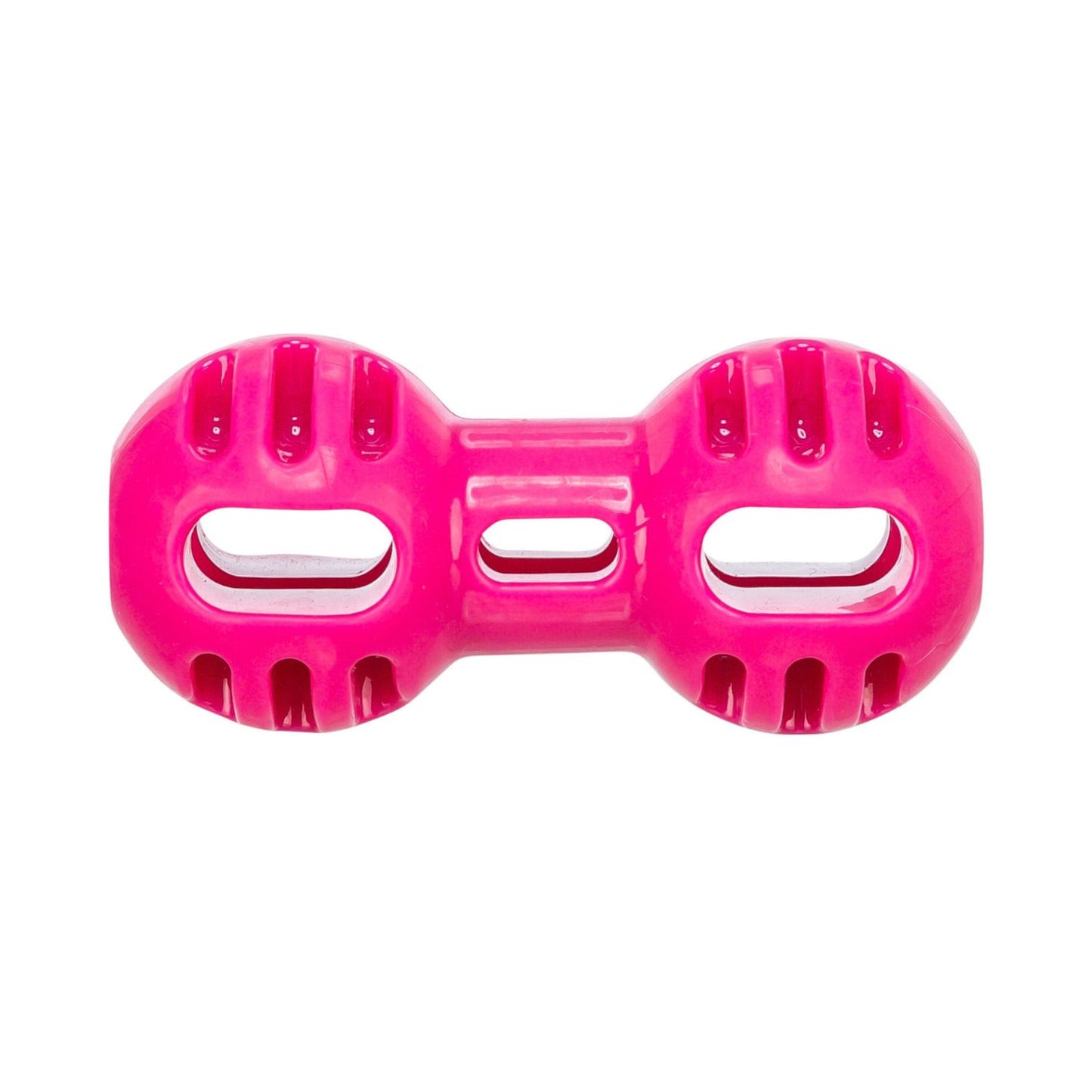 Trixie Jucarie Pentru Caini, Gantera, TPR, 11 cm, Roz