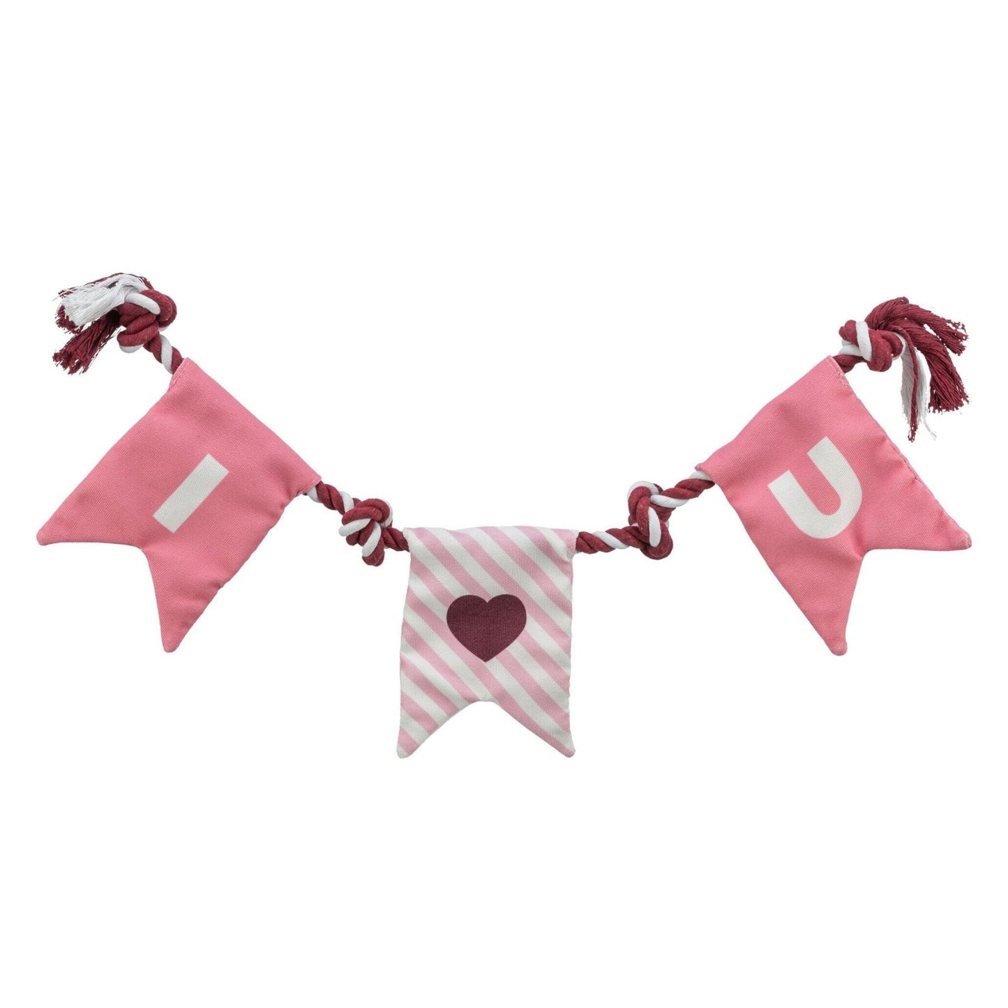 Trixie Jucarie Pentru Caini, Valentine's, Sfoara Cu Noduri, 50 cm