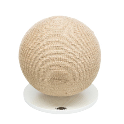 Trixie Minge Sisal De Zgariat pentru Pisici Cu Baza De Lemn, 29x31 cm