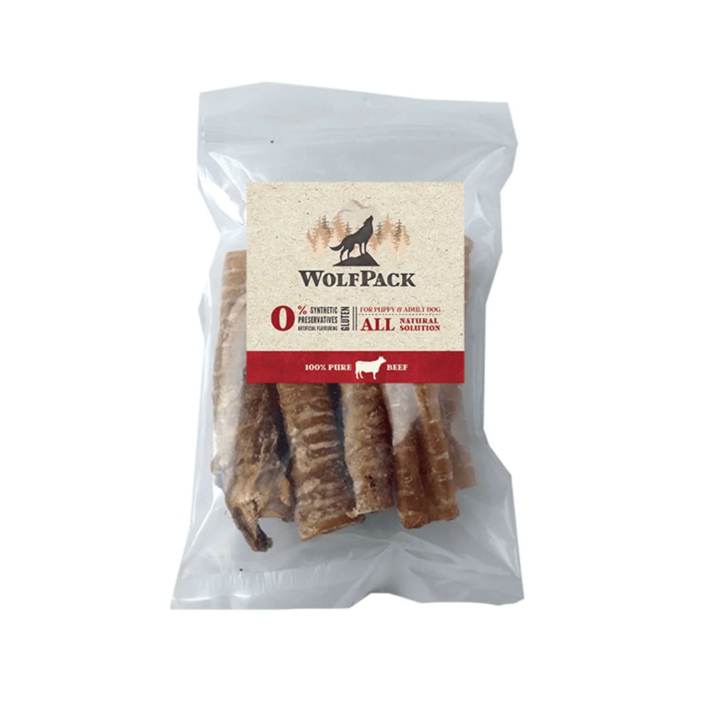WolfPack Natural Snacks, Gat de Vita Uscat pentru Caini, Presat la Rece, Fara Gluten, 100% Natural, 200g
