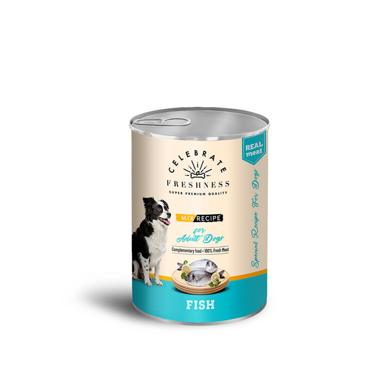 CELEBRATE Freshness Dog Adult cu Peste in Jeleu 400g
