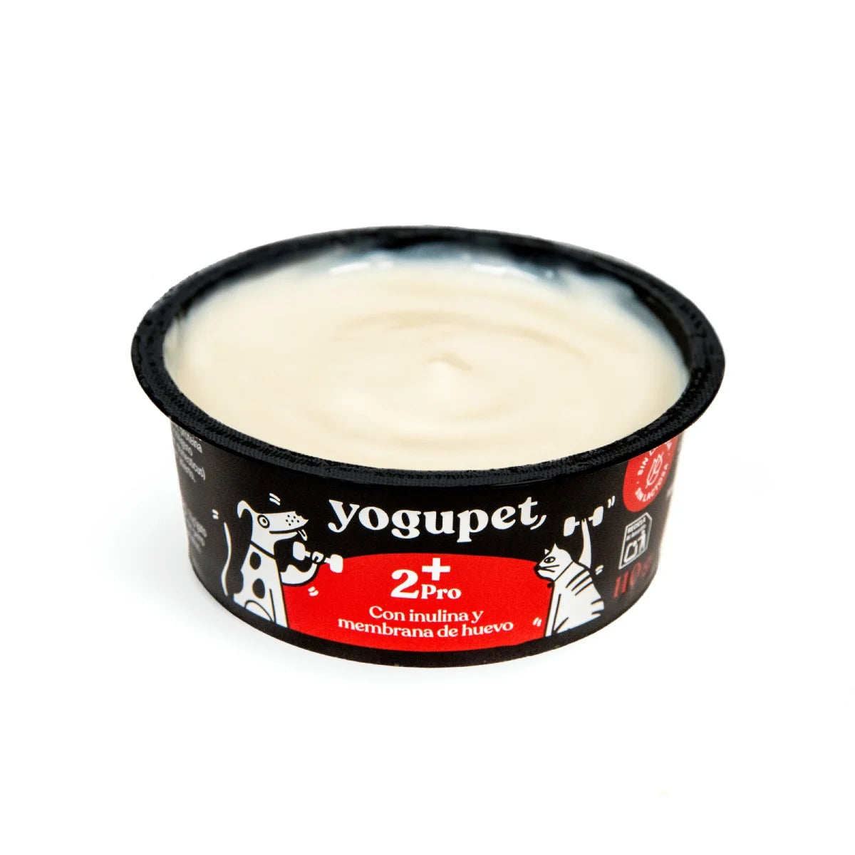 Yogupet 2+ Pro Iaurt Pasteurizat cu Inulina si Membrana de Ou pentru Caini si Pisici 110g
