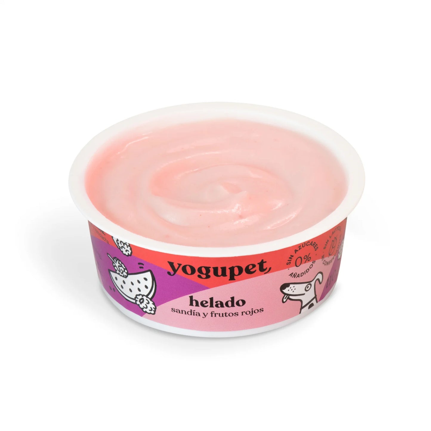 Yogupet Inghetata cu Pepene, Zmeura si Mure pentru Caini si Pisici 110g