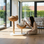 Meraki Home, Ansamblu pentru Pisici, Realizat din Ramuri Naturale, WOVEN NEST DUO