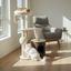 Meraki Home, Ansamblu pentru Pisici, Realizat din Lemn, IVORY HAVEN