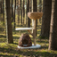 Meraki Home, Ansamblu pentru Pisici, Inspirat din Natura, TREE BARK NEST