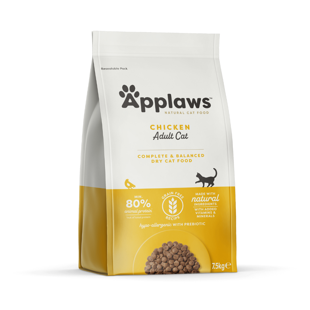 APPLAWS Hrana Uscata cu Pui pentru Pisica, Adult, Fara Cereale, 2kg / 7.5kg