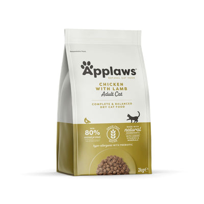 APPLAWS Hrana Uscata cu Pui si Miel pentru Pisica, Adult, Fara Cereale, 2kg / 7.5kg