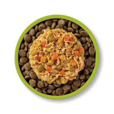 APPLAWS Taste Toppers Conserva, Hrana Umeda Complementara pentru Caini Adulti, cu Piept de Pui si Legume in Supa, 100% Natural, 156g