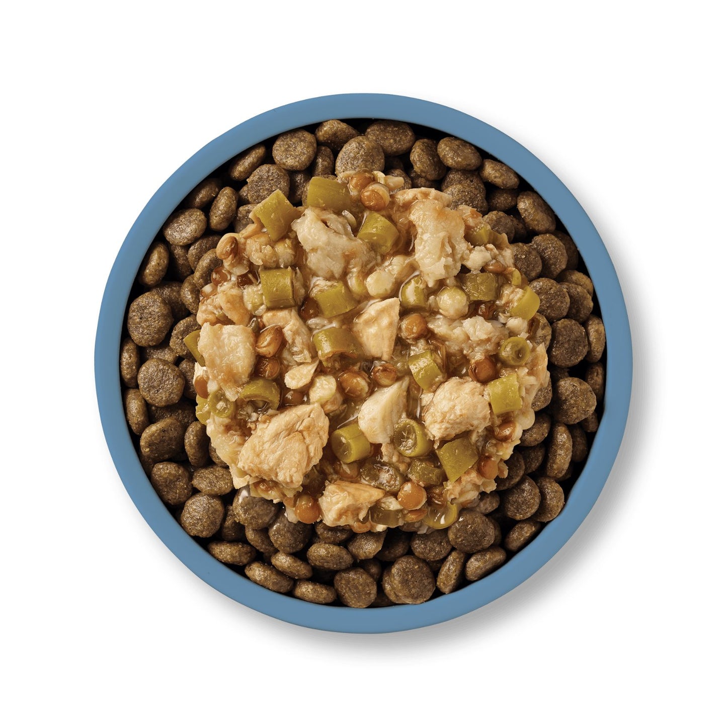 APPLAWS Taste Toppers Plic, Hrana Umeda Complementara pentru Caini Adulti, cu Peste Alb, Somon, Fasole Verde si Linte in Sos, Fara Cereale, 100% Natural, 85g