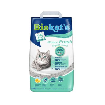 Asternut Igienic BIOKAT'S Bianco Fresh, Granule Argila, Aglomerant, Neutralizare Mirosuri, 5kg