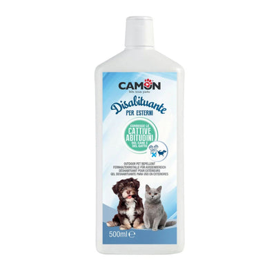 CAMON Gel Repelent pentru Exterior, Educare Caini si Pisici, Protectie Gradina, 500ml / 1000ml