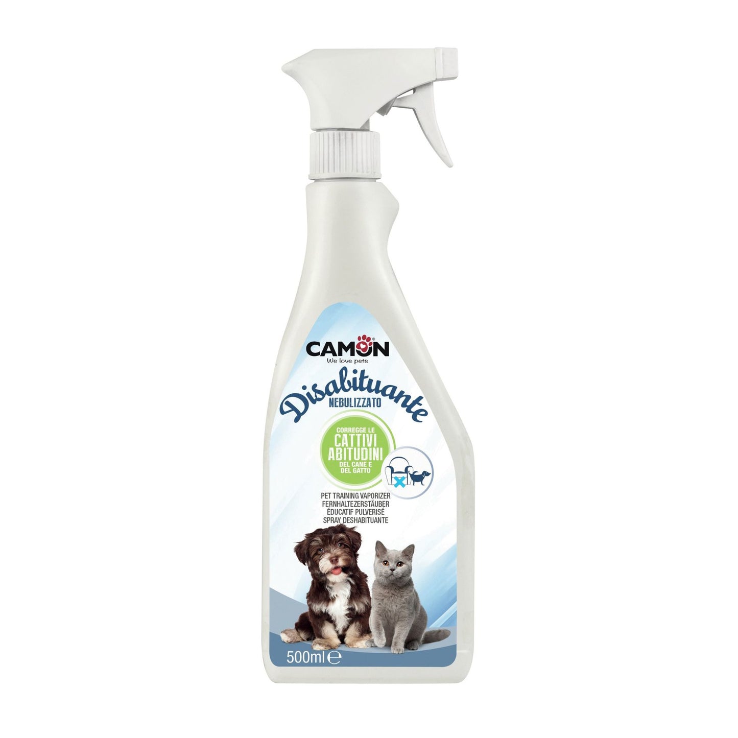CAMON Spray Repelent pentru Interior si Exterior, Educare Catei si Pisici, 500ml