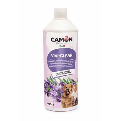 CAMON Vivi-Clean Detergent Igienizant Concentrat cu Parfum de Lavanda, pentru Litiere, Custi si Pardoseli, 1L