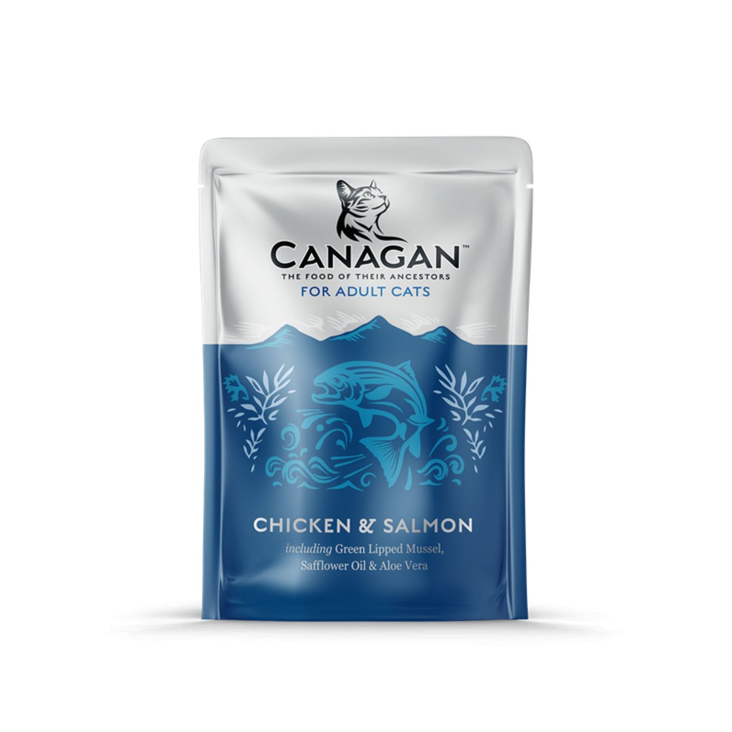 Canagan Chicken & Salmon Plic, Hrana Umeda Ultra Premium pentru Pisici cu Pui si Somon, 85g