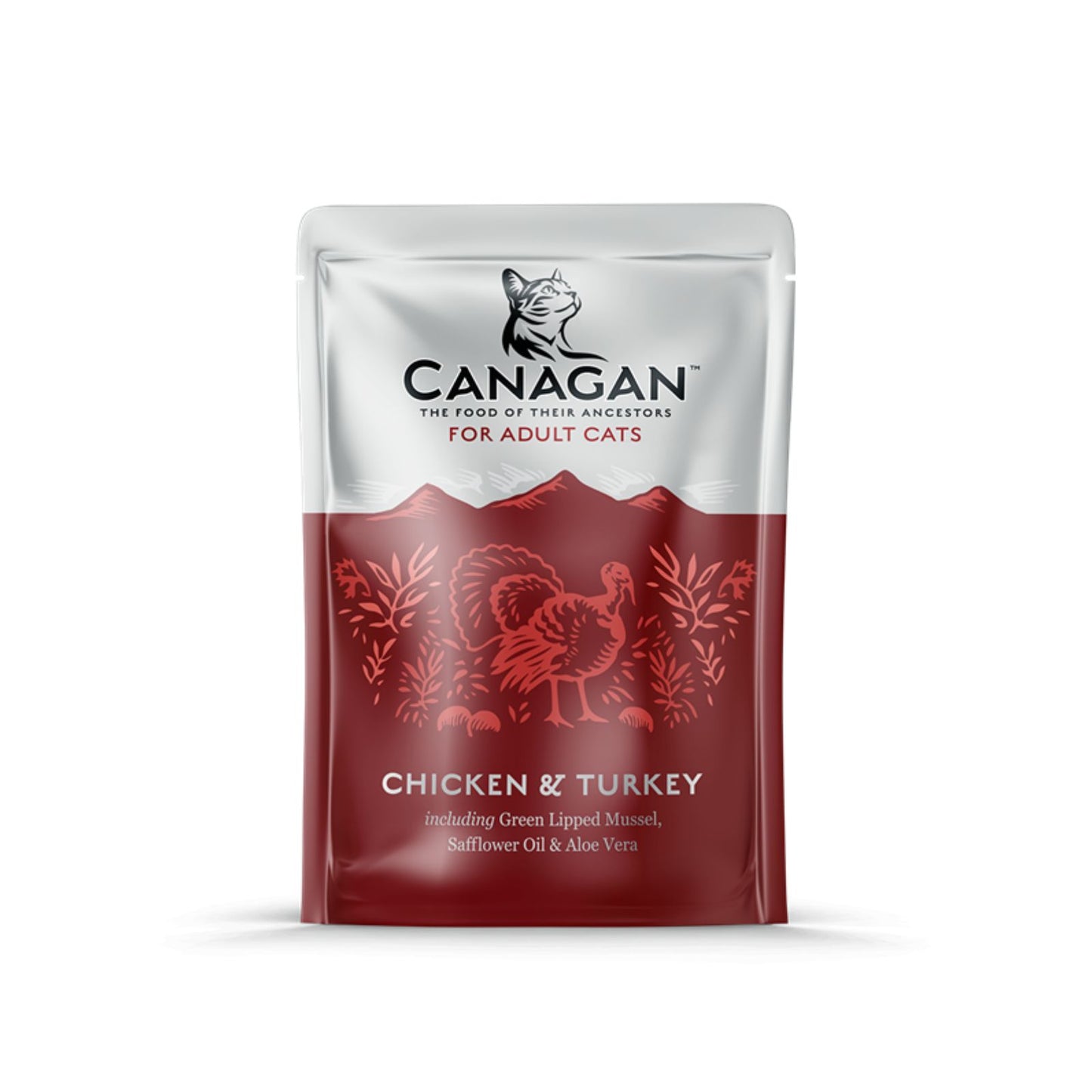 Canagan Chicken & Turkey Plic, Hrana Umeda Ultra Premium cu Pui si Curcan, 85g
