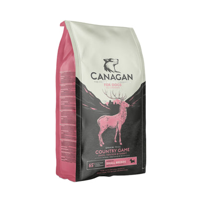 Canagan Country Game Small Breed, Hrana Ultra Premium pentru Caini Talie Mica cu Rata, Caprioara si Iepure, 2kg