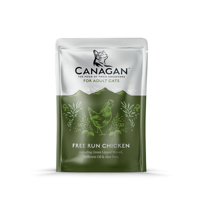 Canagan Free Run Chicken Plic, Hrană Umeda Ultra Premium pentru Pisici cu Pui, 85g