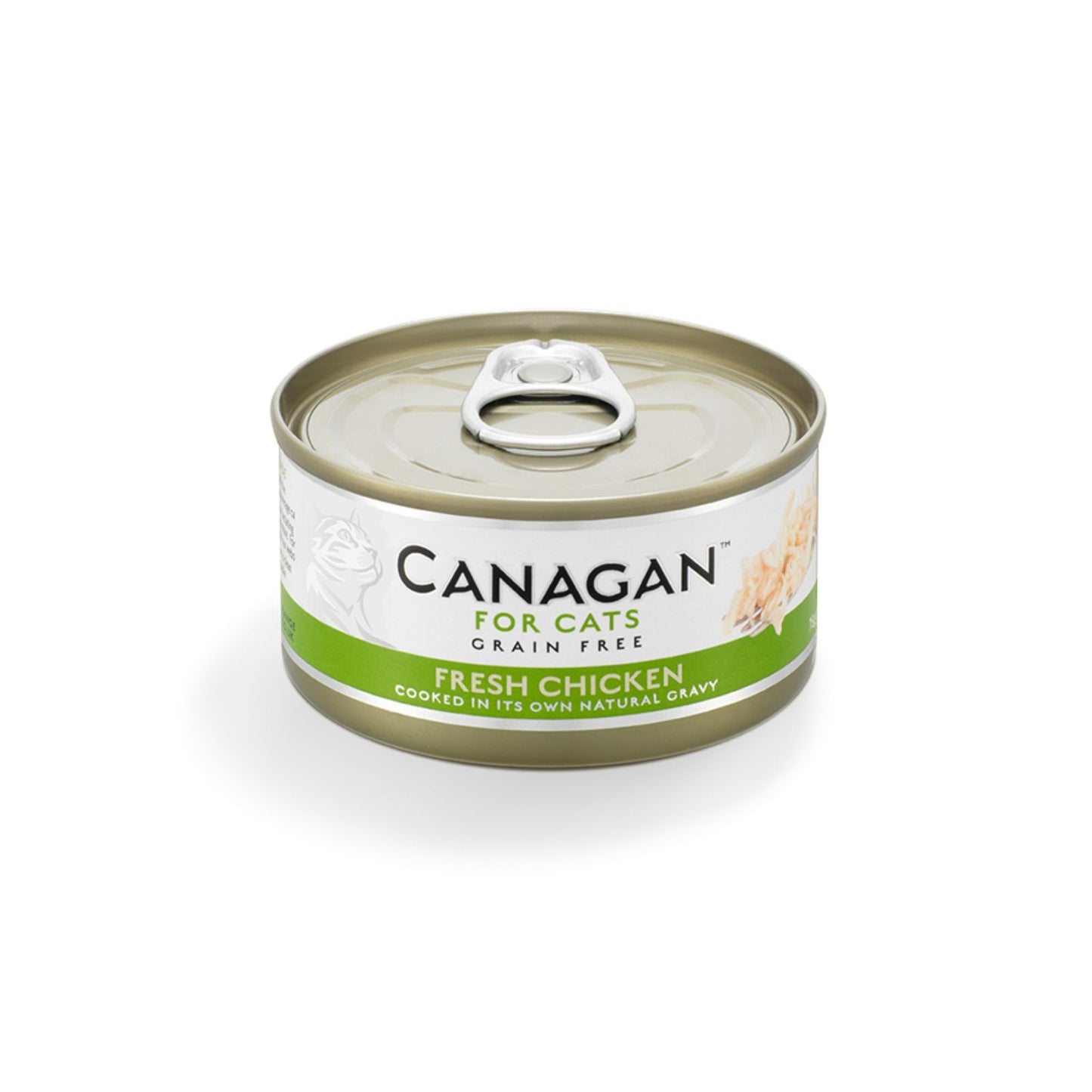 Canagan Fresh Chicken Conserva, Hrana Umeda Ultra Premium pentru Pisici cu Piept de Pui, 75g