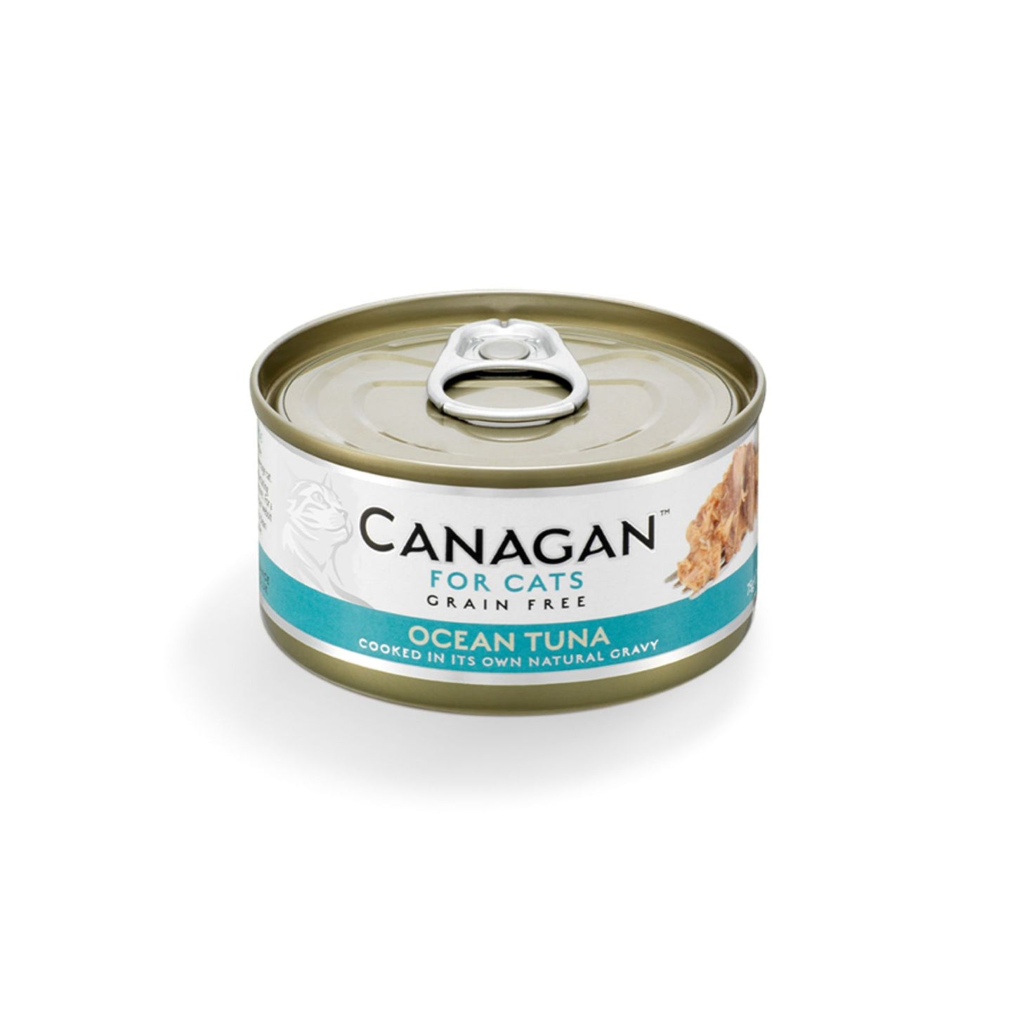 Canagan Ocean Tuna Conserva, Hrana Umeda Ultra Premium pentru Pisici cu Ton Oceanic, 75g