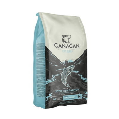 Canagan Scottish Salmon Small Breed, Hrana Ultra Premium pentru Caini Talie Mica cu Somon Scotian, 2kg