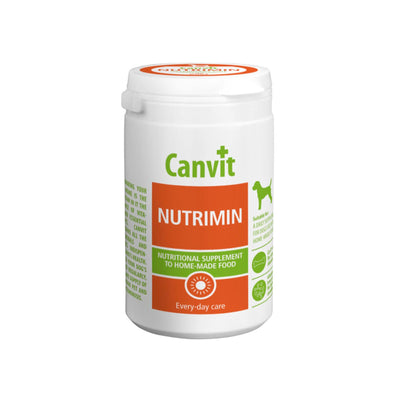 Canvit Nutrimin Caini - Complex de Vitamine si Minerale pentru Hrana Gatita, Pudra 230g