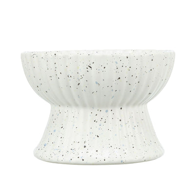 Castron Ceramic Ridicat Pentru Pisici, Trixie, 0.37 l/ ø 14 cm, Alb