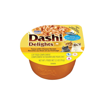 Ciao Dashi Delights Hrana Umeda Complementara pentru Pisici, cu Ton si Branza, 70g