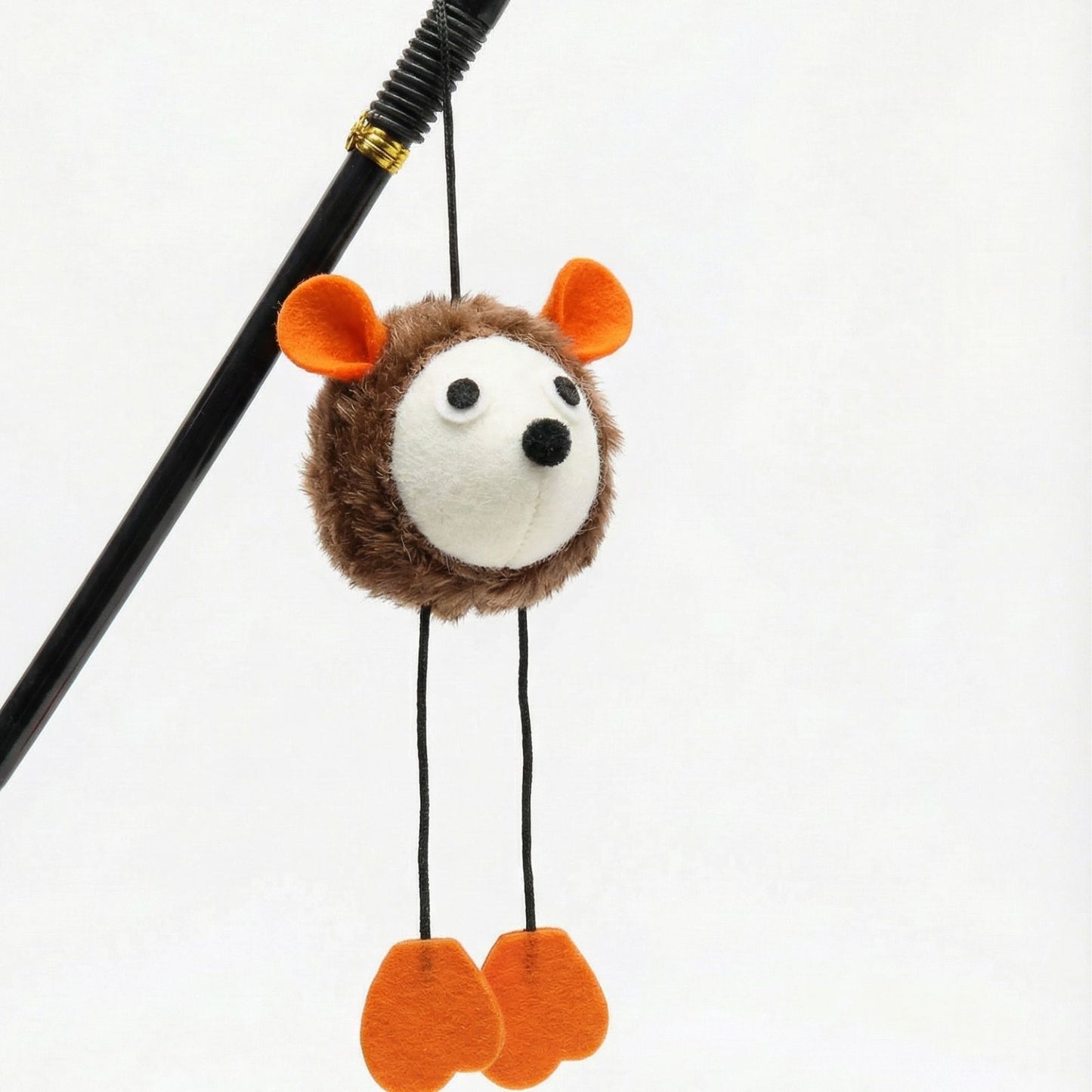 Croci Jucarie Interactiva pentru Pisici, Undita cu Figurina de Plus, 45.5 cm