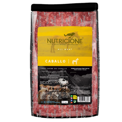 BARF 100% carne de cal pentru câini și pisici – Nutricione, 1 kg