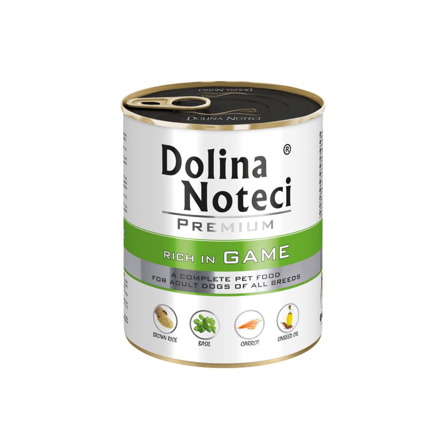 Dolina Noteci Premium, Hrana Umeda pentru Caini, cu Vanat, 800g