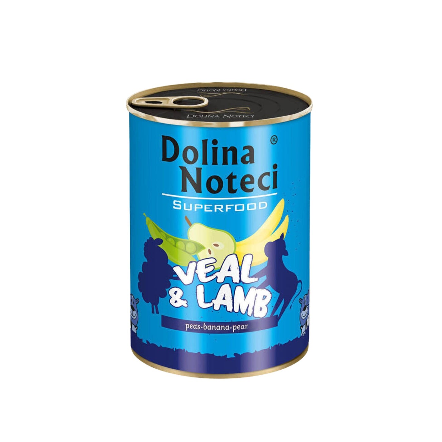 Dolina Noteci Superfood Hrana Umeda Caini cu Vitel si Miel, Fara Cereale, 400g/800g