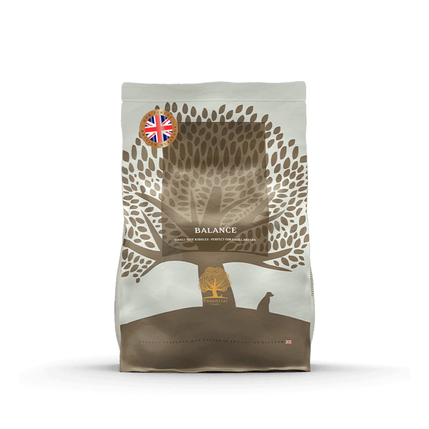 Essential Balance, Hrana uscata pentru Caine, Adult, Monoproteica, cu Curcan si Orez, Crocheta Mica, 2.5kg