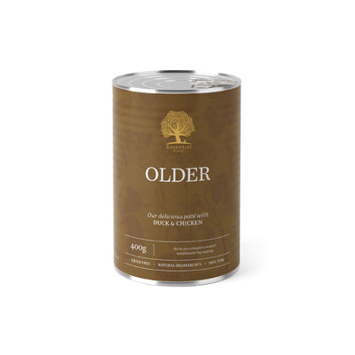 Essential Older Pâté Senior, cu Pui si Rata, 400g