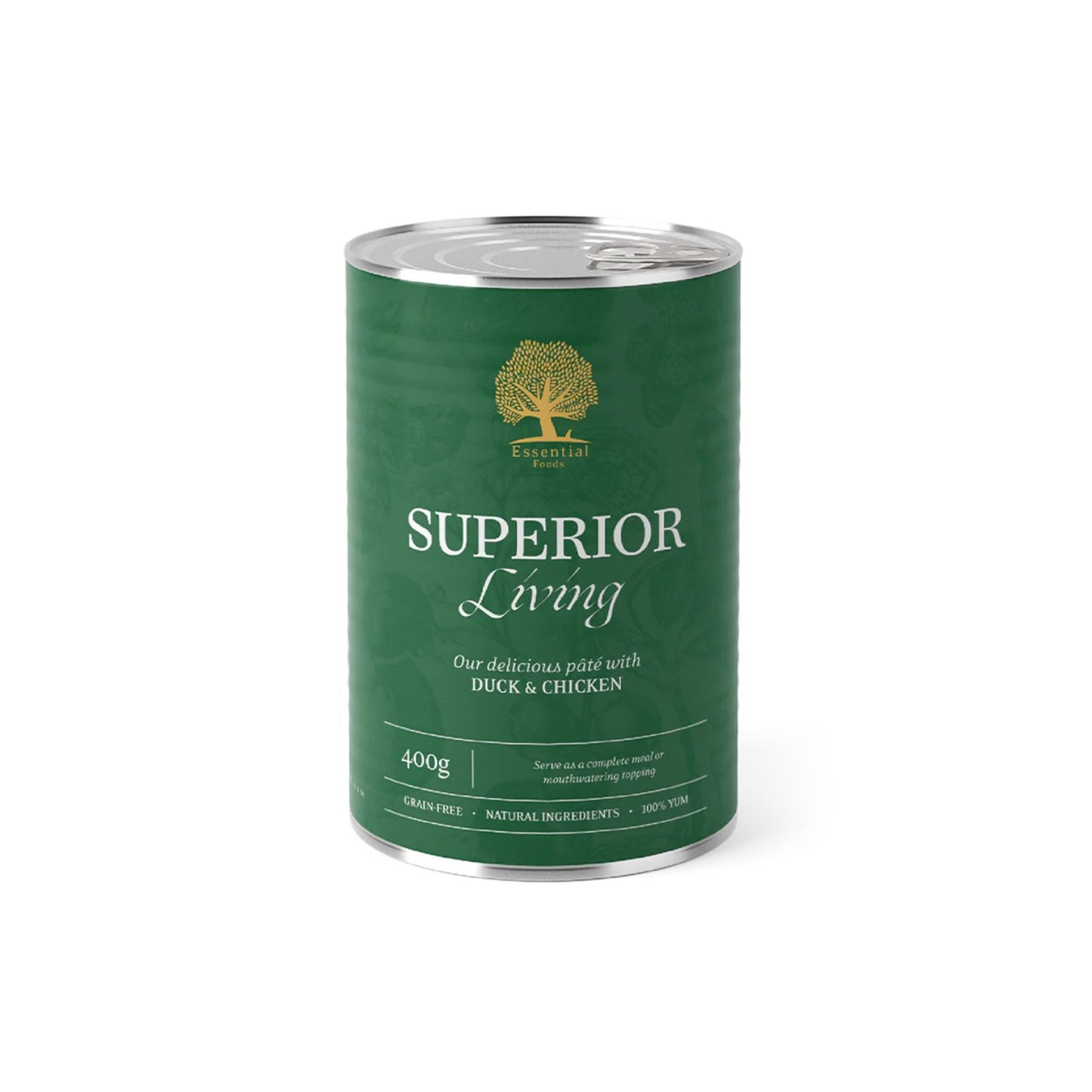 Essential Superior Living Pâté, Adult, cu Pui si Rata, 400g