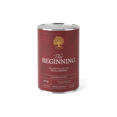 Essential The Beginning Pâté Junior, cu Pui si Rata, 400g